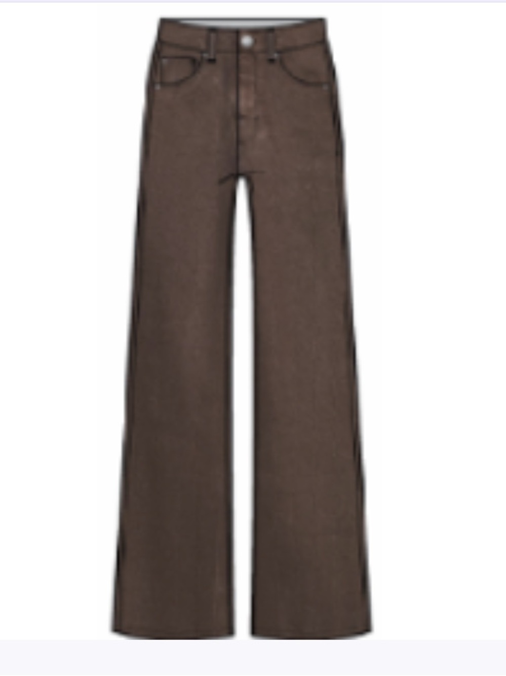 INC high rise wide leg jeans